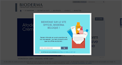 Desktop Screenshot of bioderma.be