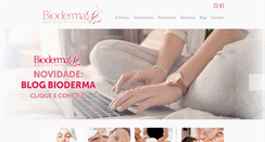 Desktop Screenshot of bioderma.com.br